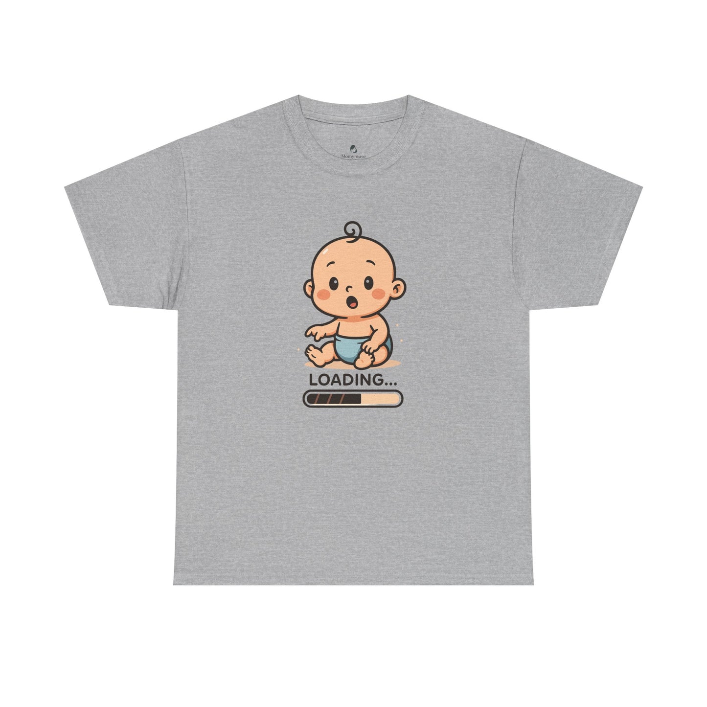 Cute Baby Loading Graphic Tee