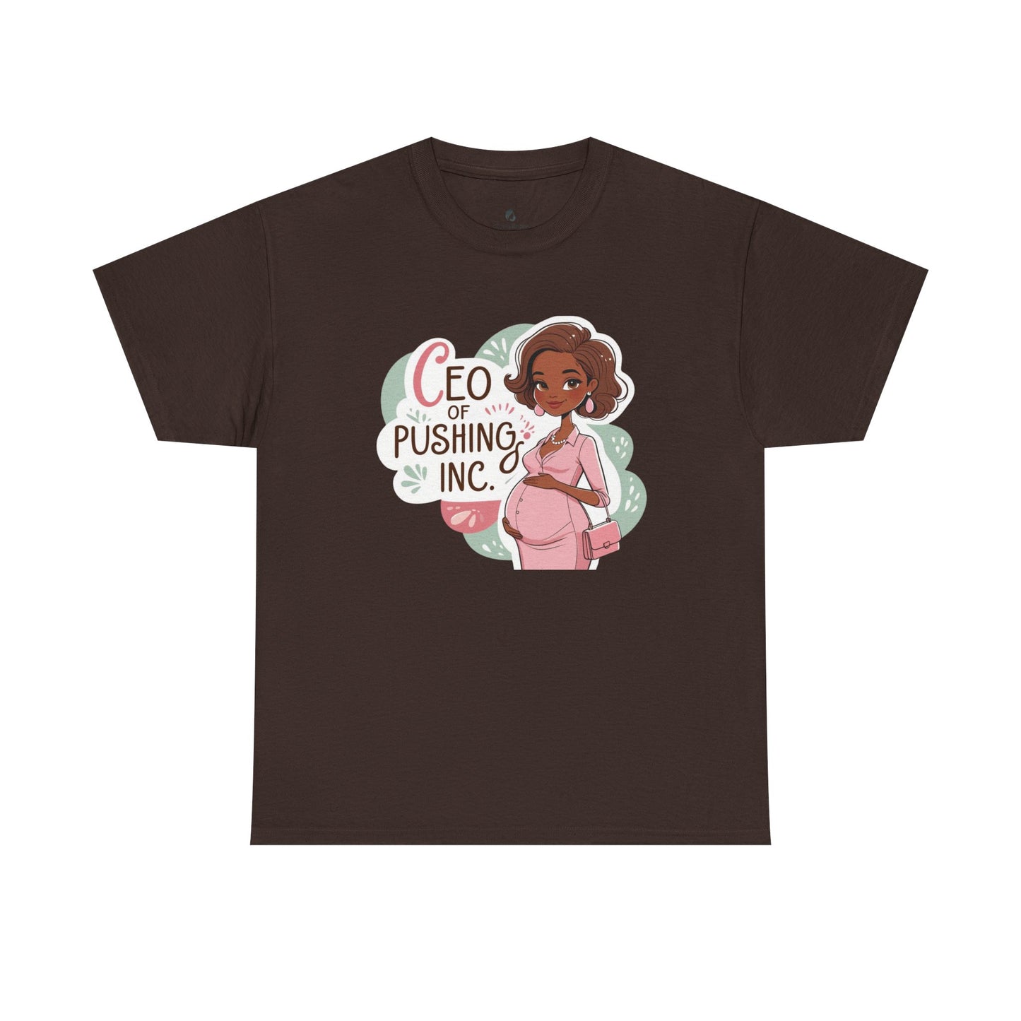 CEO of Pushing Heavy Cotton Tee,