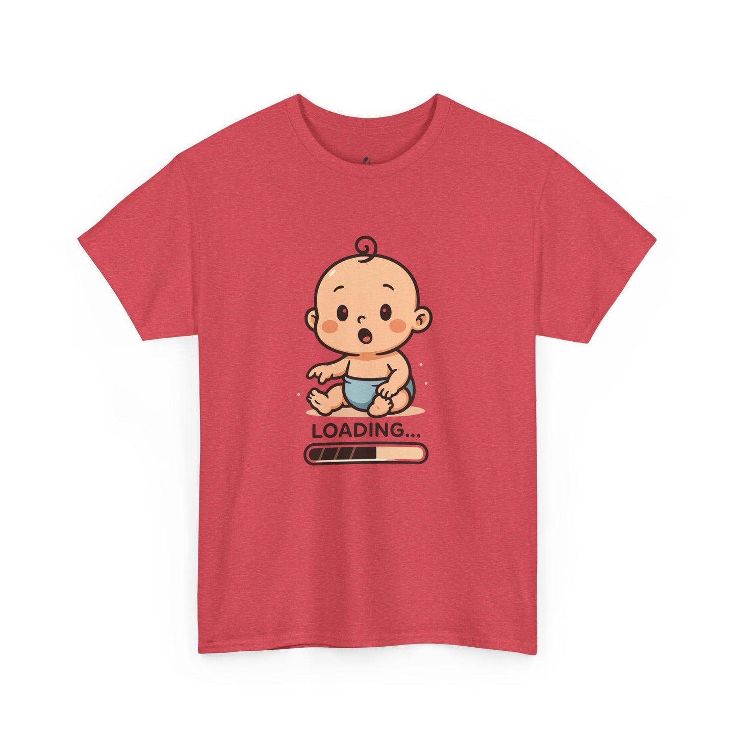 Cute Baby Loading Graphic Tee