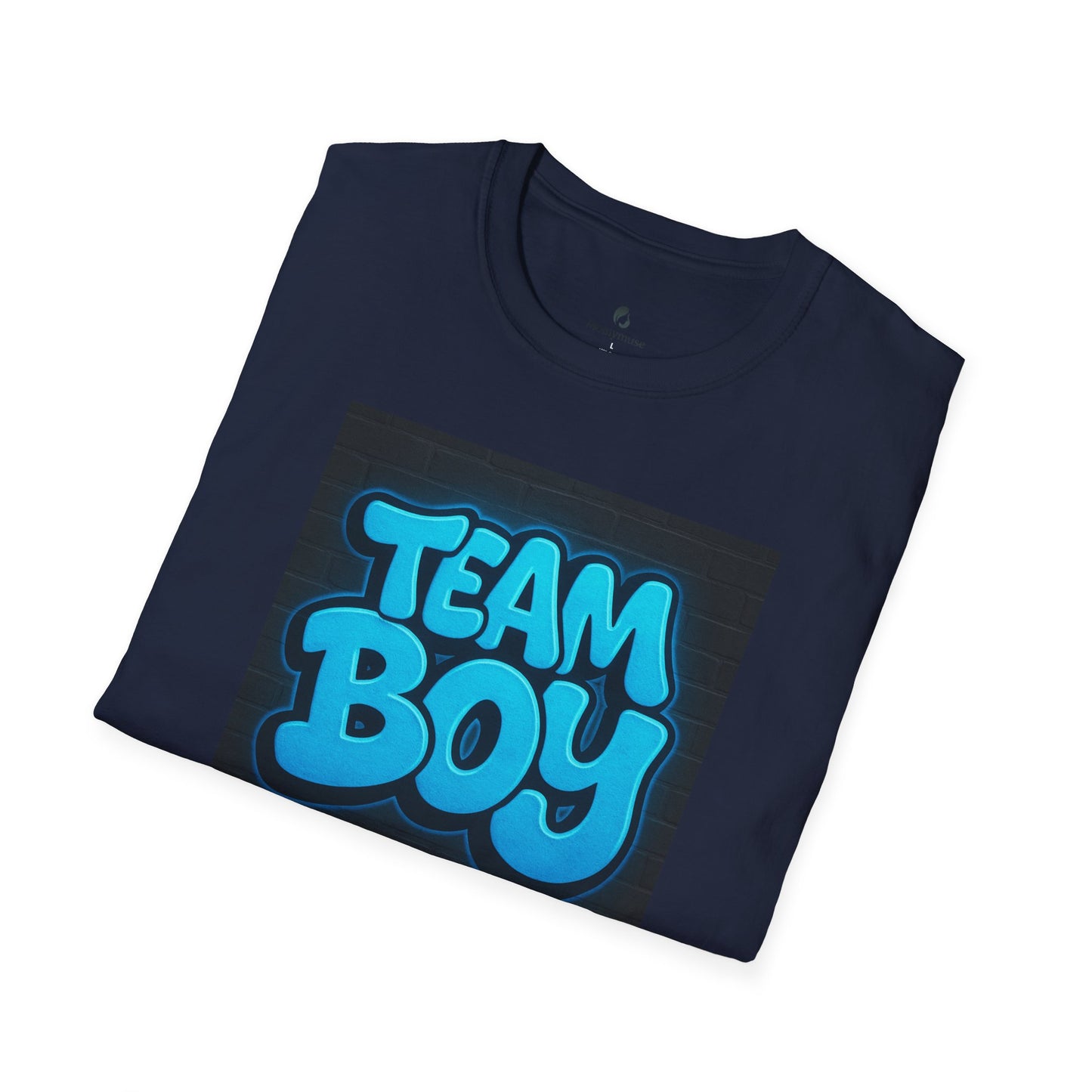 Grafittie Stlye Team Boy Unisex Softstyle T-Shirt -