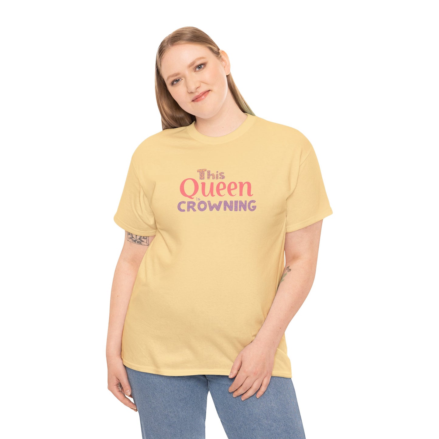 Queen Crowning Birth Support Unisex Tee