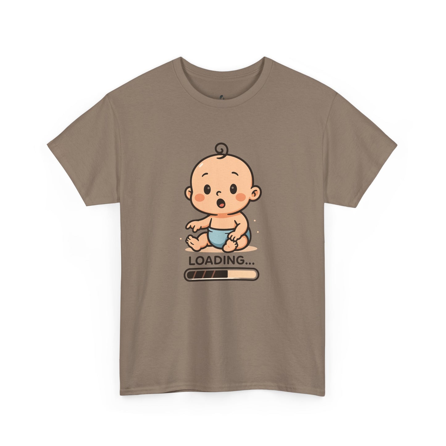 Cute Baby Loading Graphic Tee