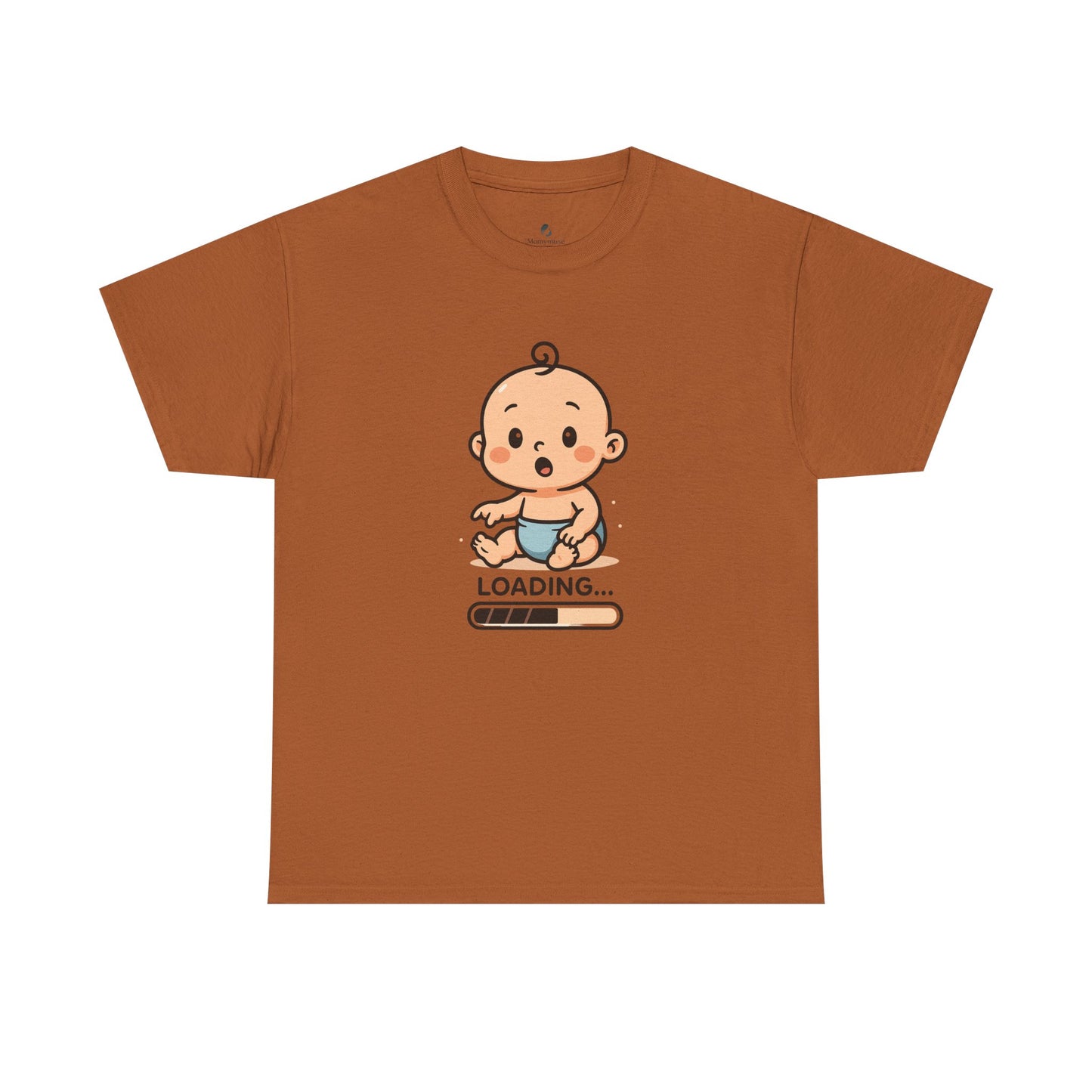 Cute Baby Loading Graphic Tee