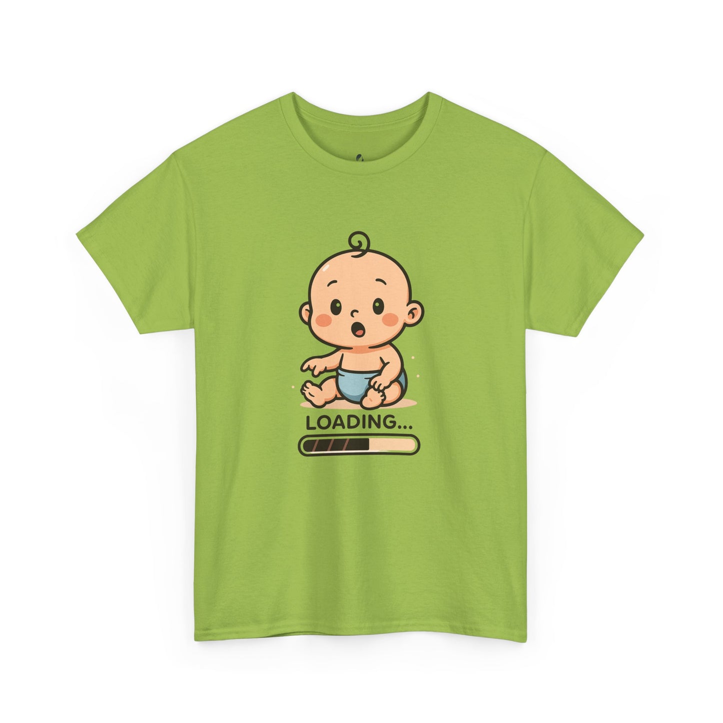 Cute Baby Loading Graphic Tee