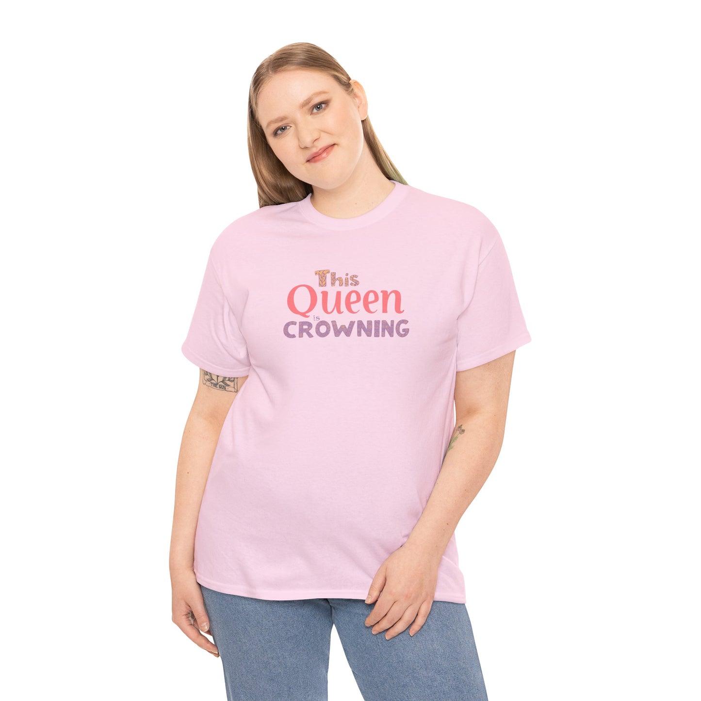 Queen Crowning Birth Support Unisex Tee