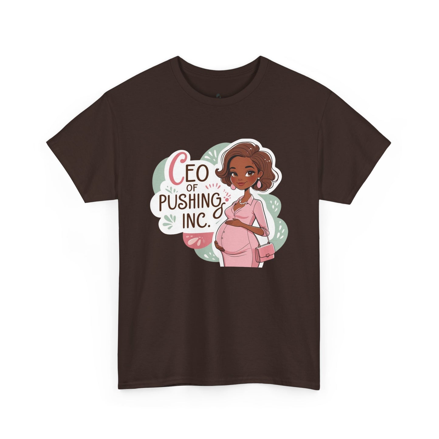 CEO of Pushing Heavy Cotton Tee,