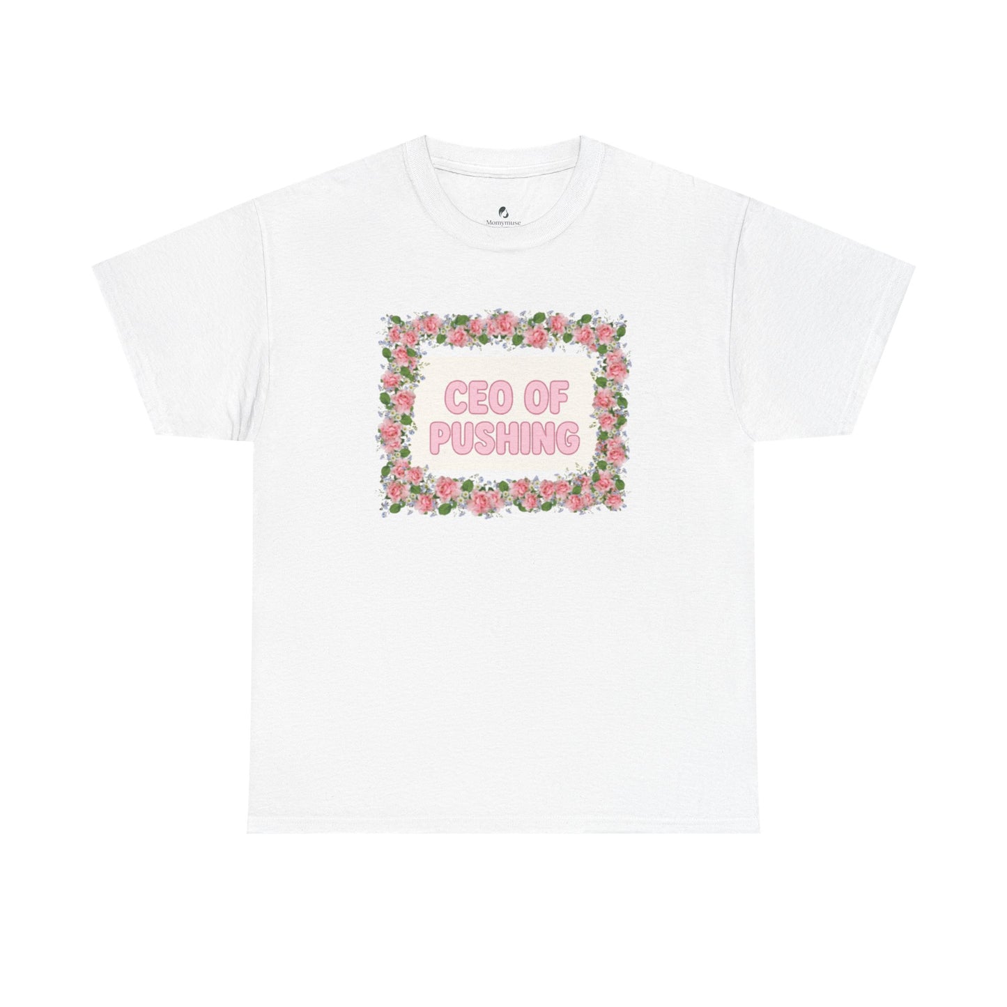 Floral CEO of Pushing Tee