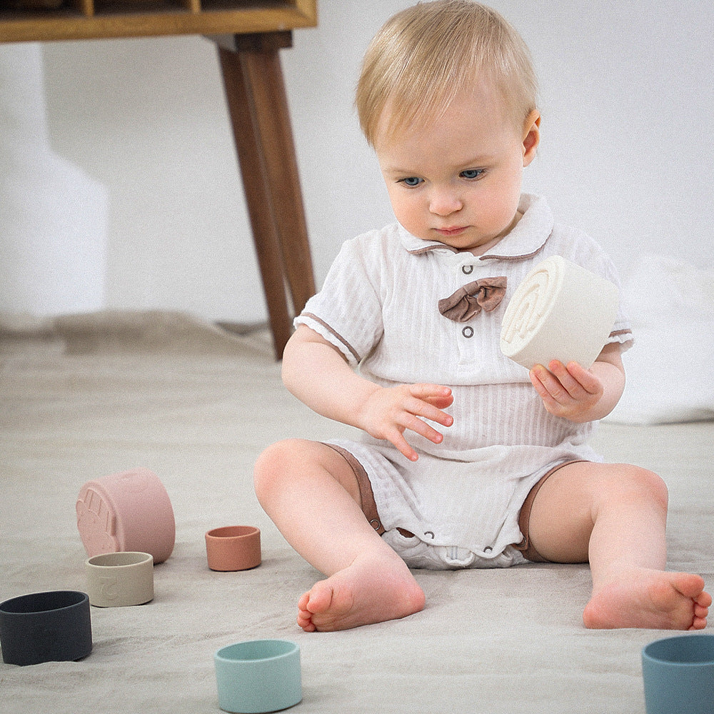Baby Silicone Stacking Cup