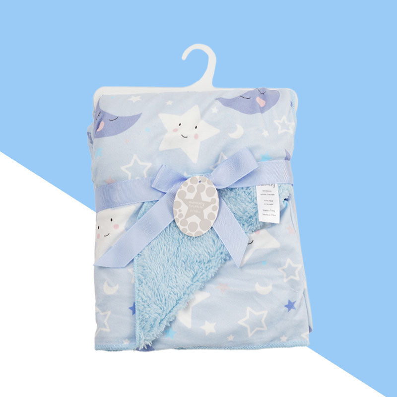 Double Layer Baby Plush Blanket