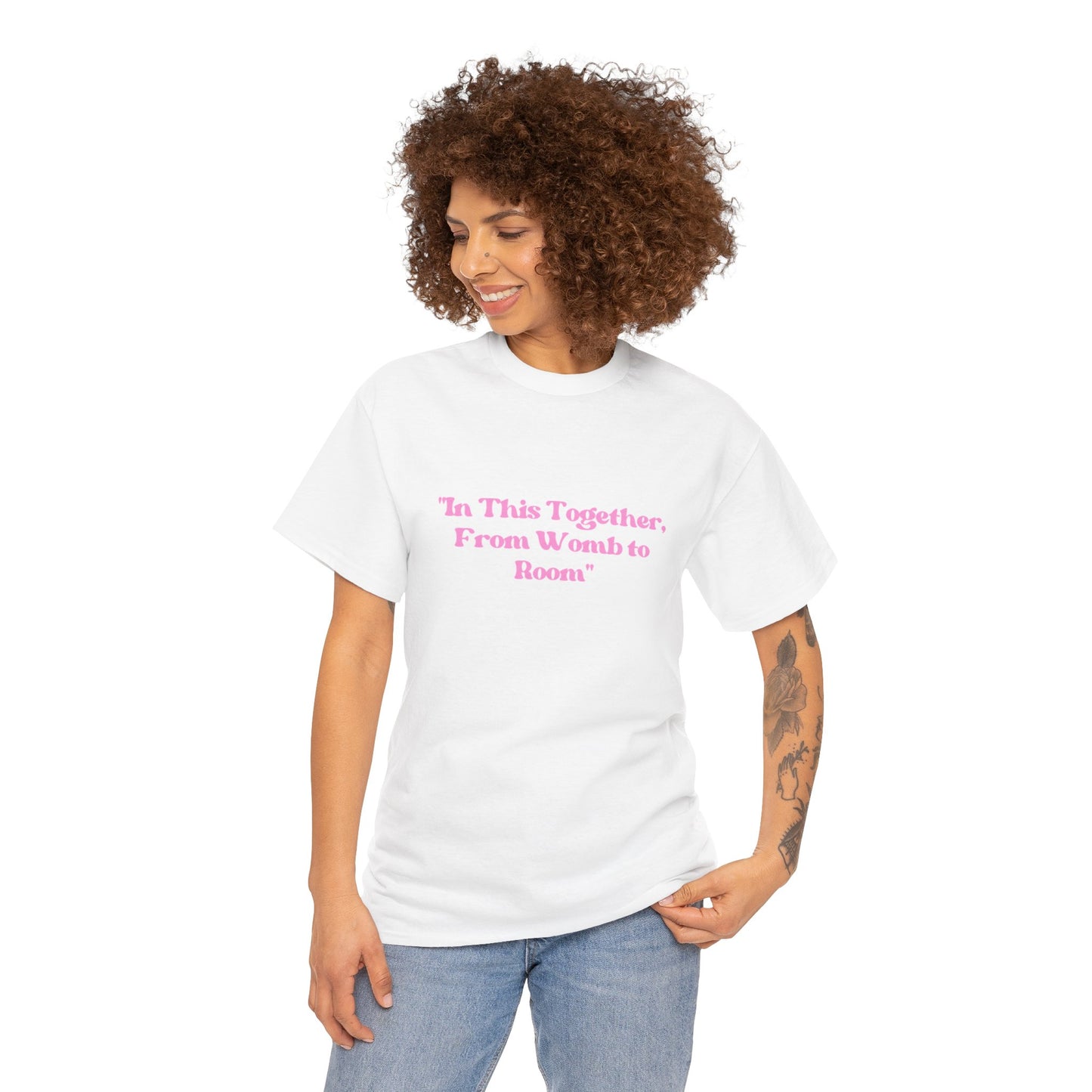 From Womb To Room Unisex Heavy Cotton Tee