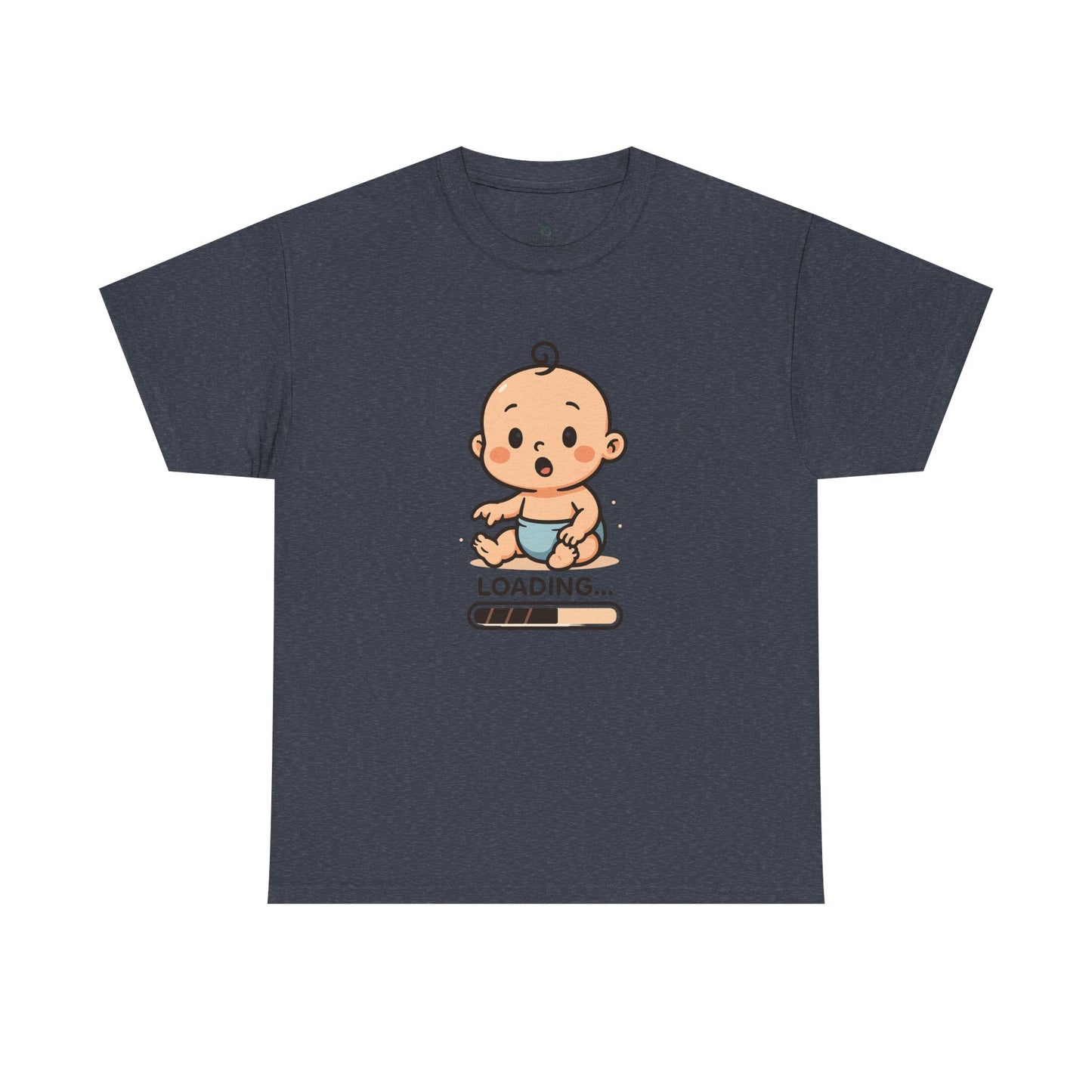 Cute Baby Loading Graphic Tee
