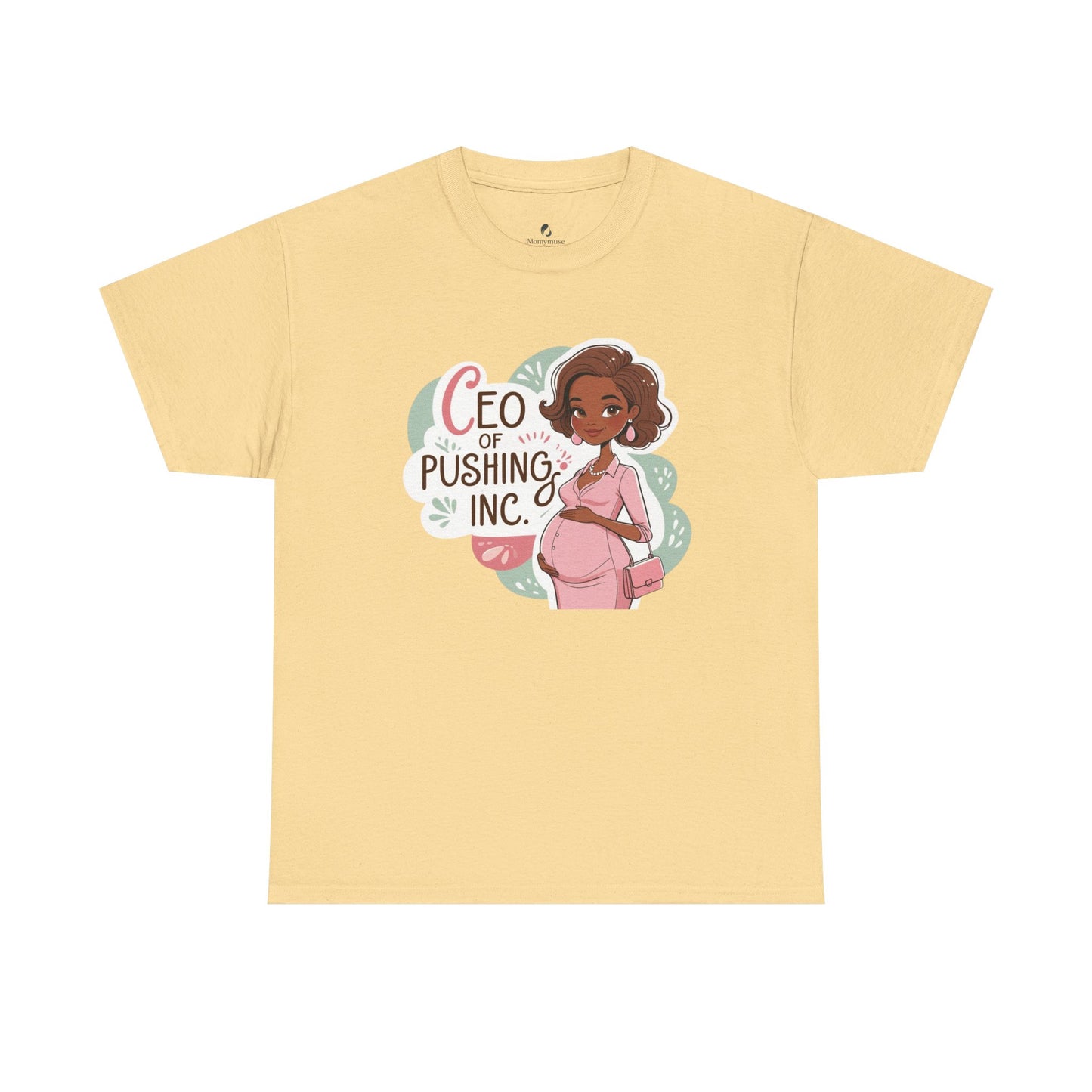 CEO of Pushing Heavy Cotton Tee,