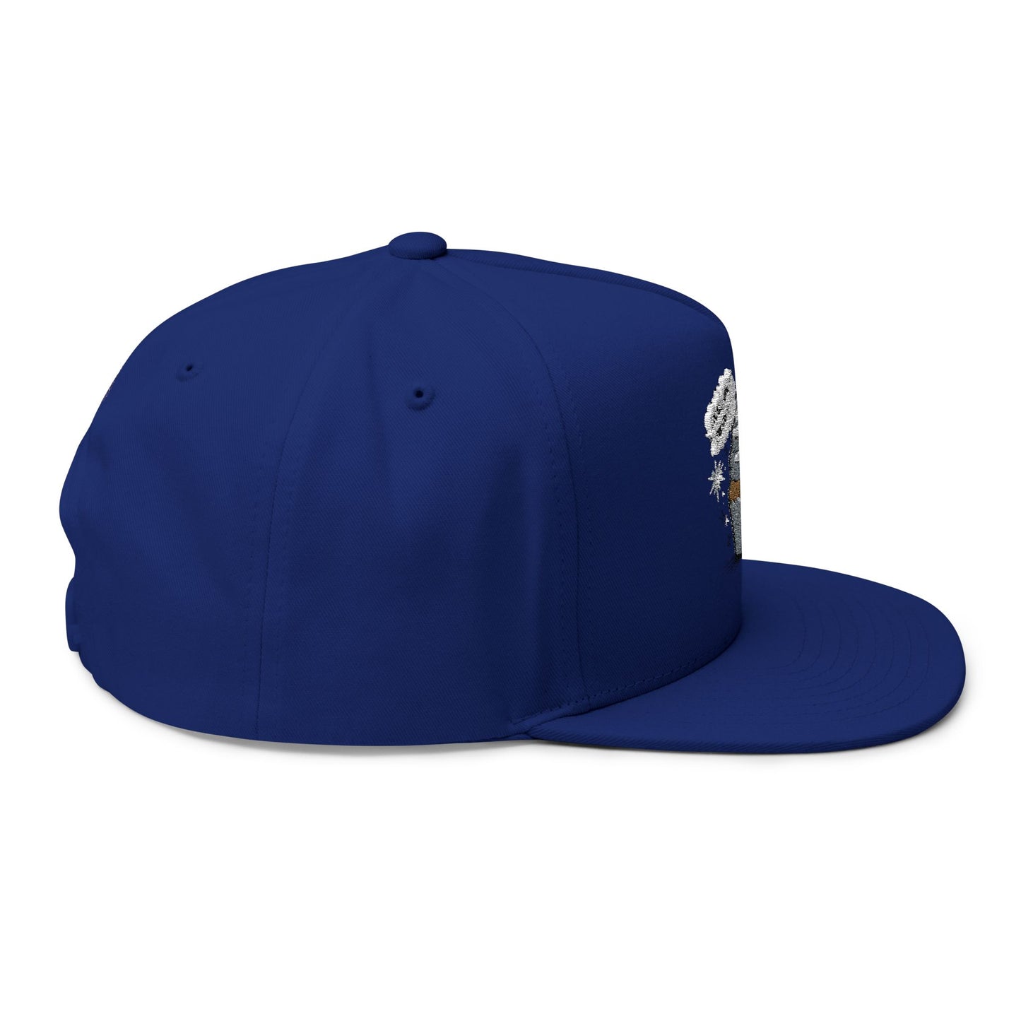 Cool Aunt Cupcake Embroidered Flat Bill Cap