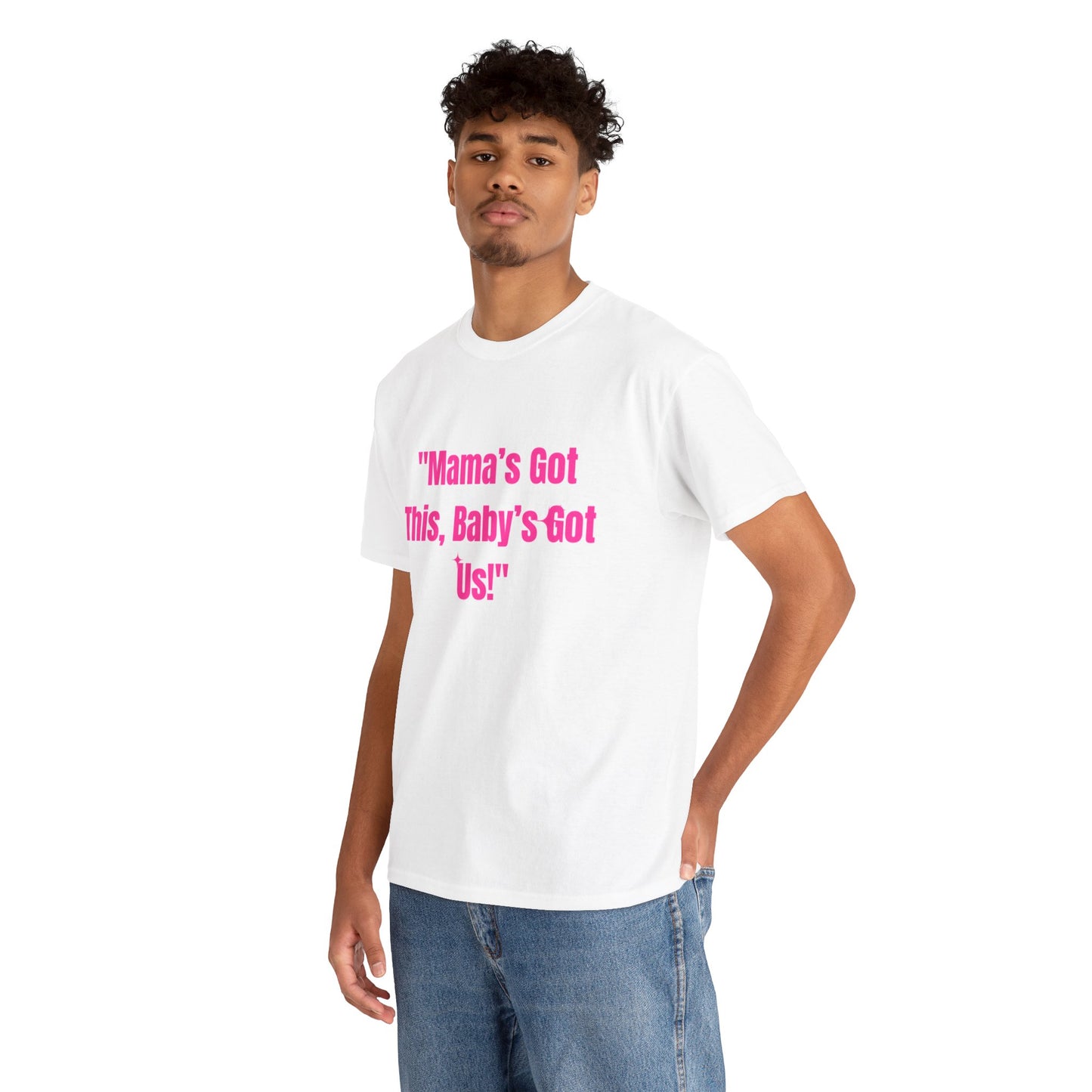 Mama's Got This Heavy Cotton Tee - Pink