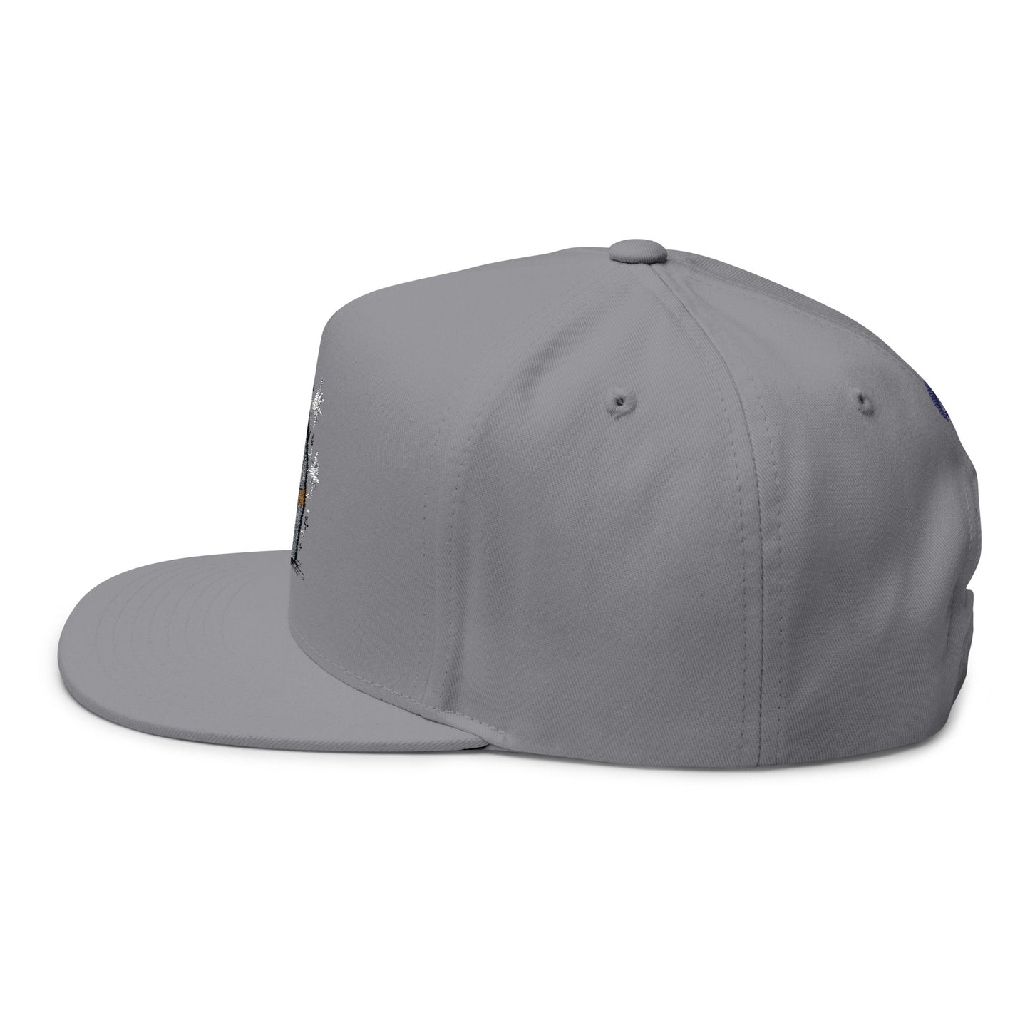 Cool Aunt Cupcake Embroidered Flat Bill Cap