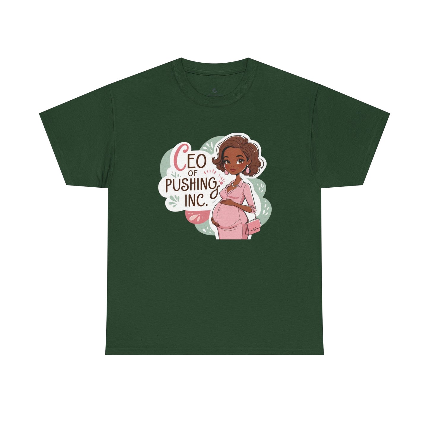 CEO of Pushing Heavy Cotton Tee,