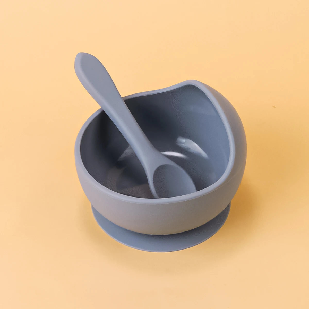 Baby 2PC Silicone Sucker Bowl Set