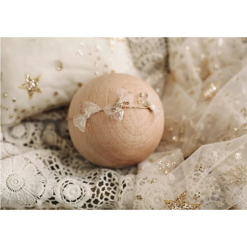 Newborn Photography Transparent Mesh Yarn Blanket