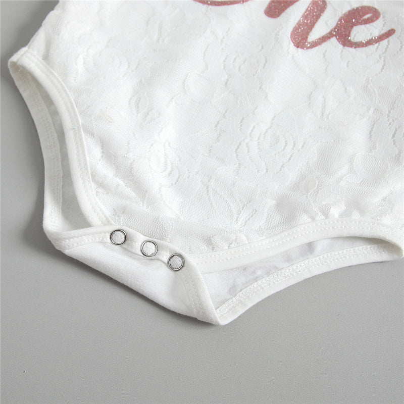 Baby Girls My First Birthday Outfit