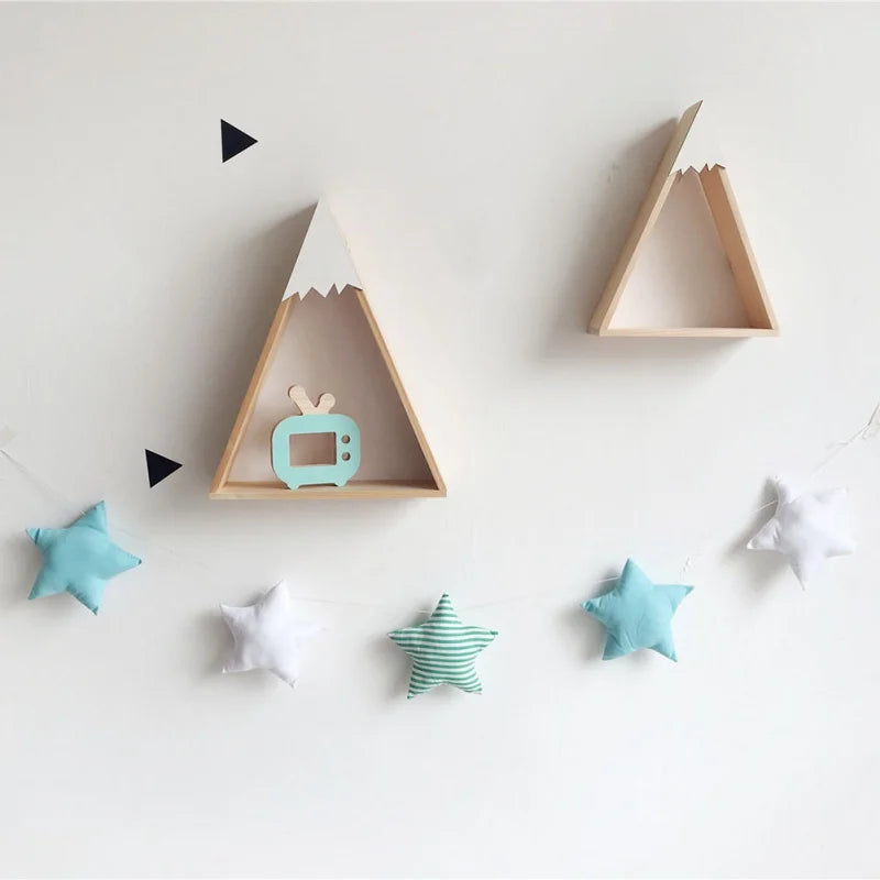Handmade Nordic Nursery Star Garlands