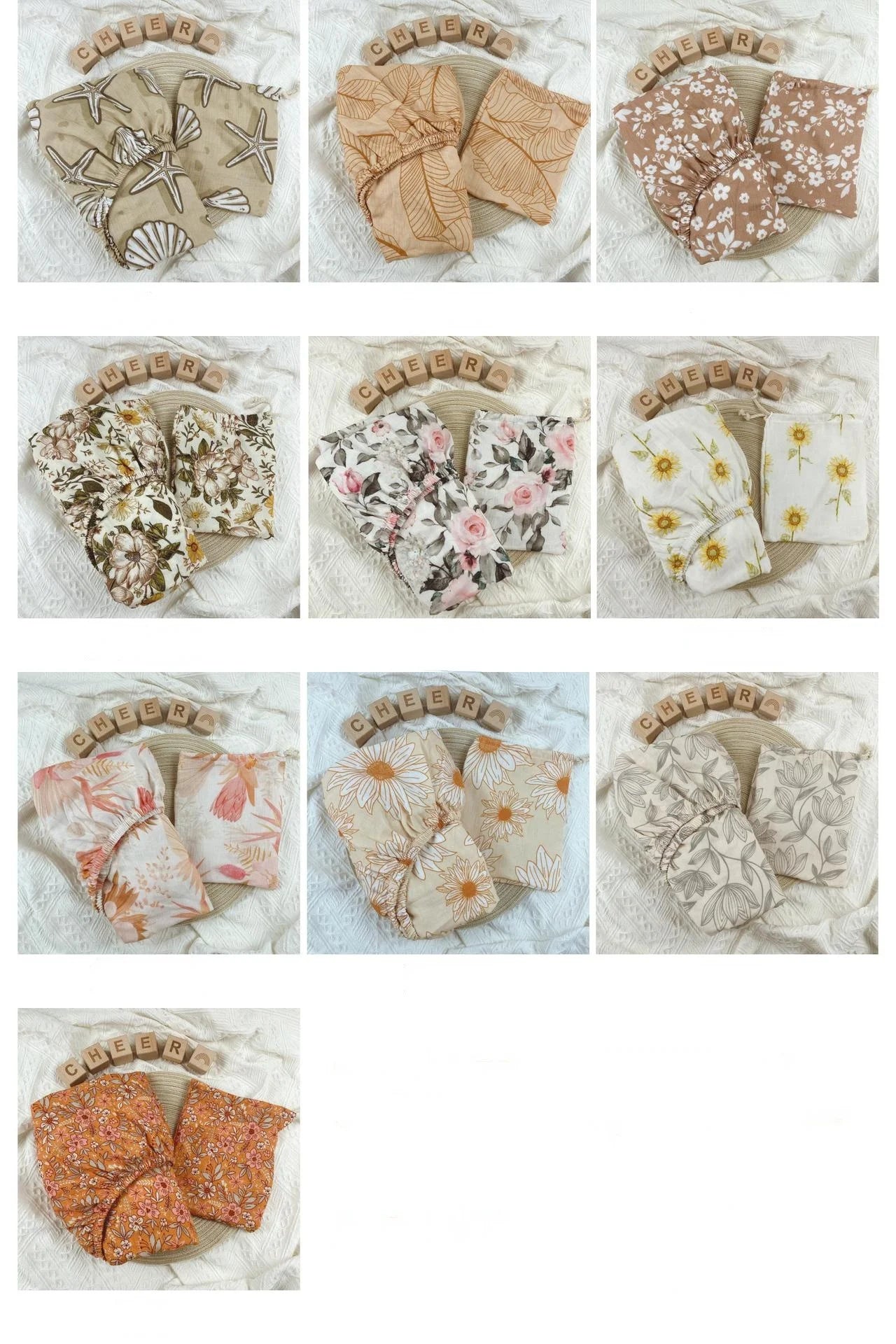 Baby Crib Fitted Sheet