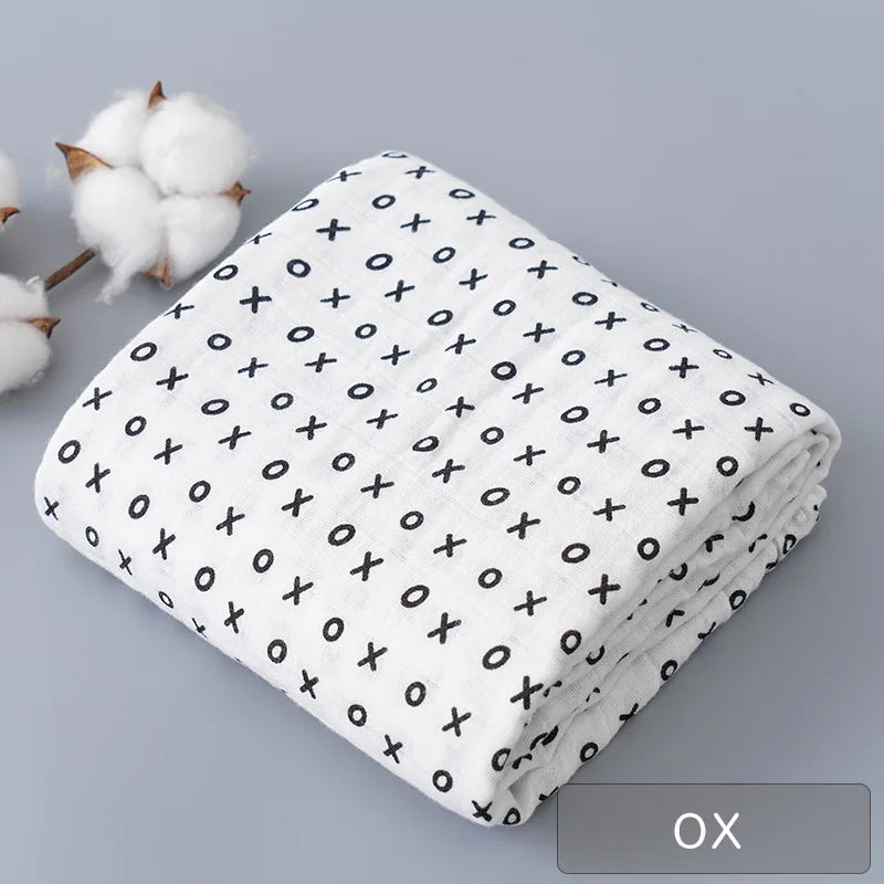 cotton muslin newborn blanket