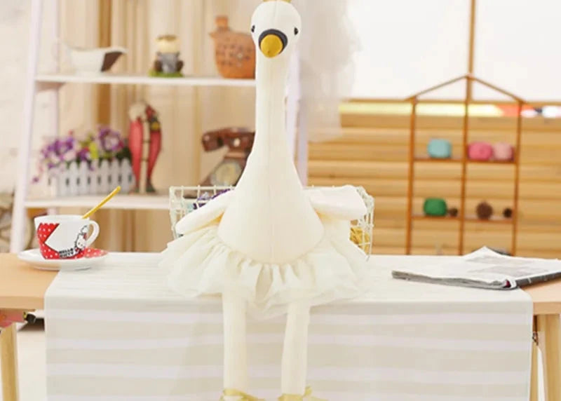 Lovely Swan Plush Doll
