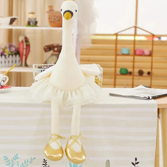 Lovely Swan Plush Doll