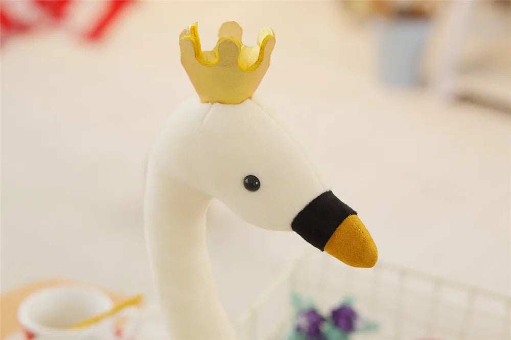 Lovely Swan Plush Doll