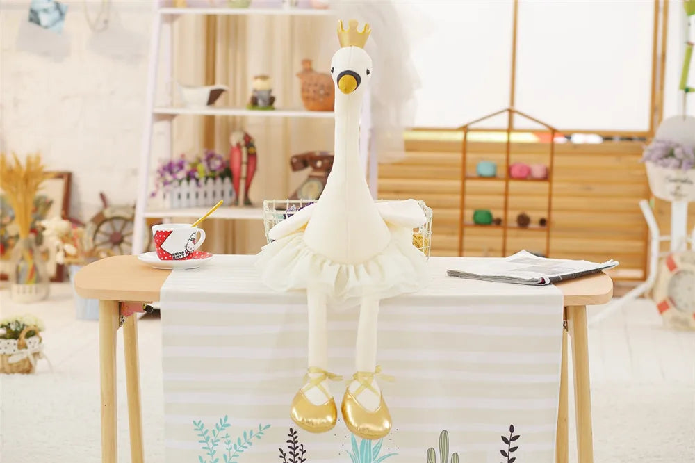 Lovely Swan Plush Doll
