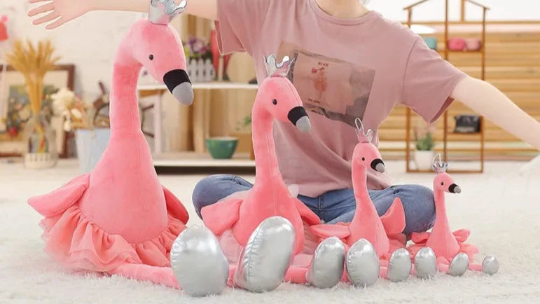 Lovely Swan Plush Doll