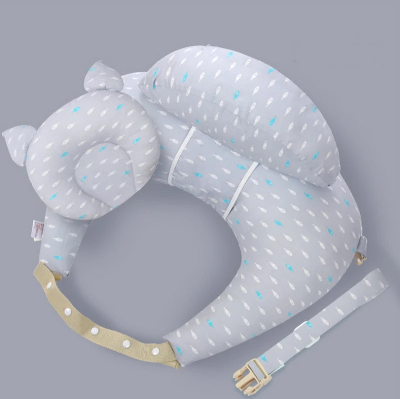 2020 Multifunction Nursing Pillow Halter With Shoulder Strap Baby Pillow Newborn Cartoon Baby Shaping Pillow Soft Feeding Pillow