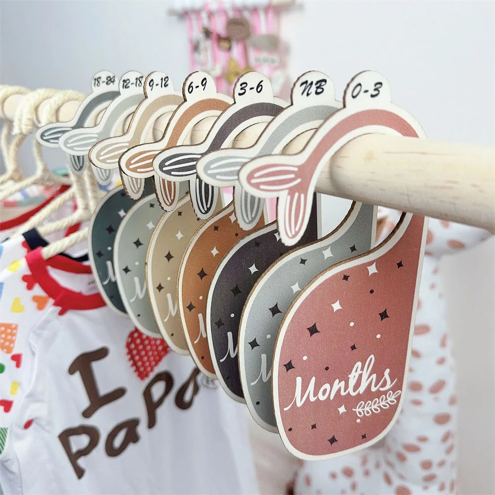 7pcs Baby Closet Dividers