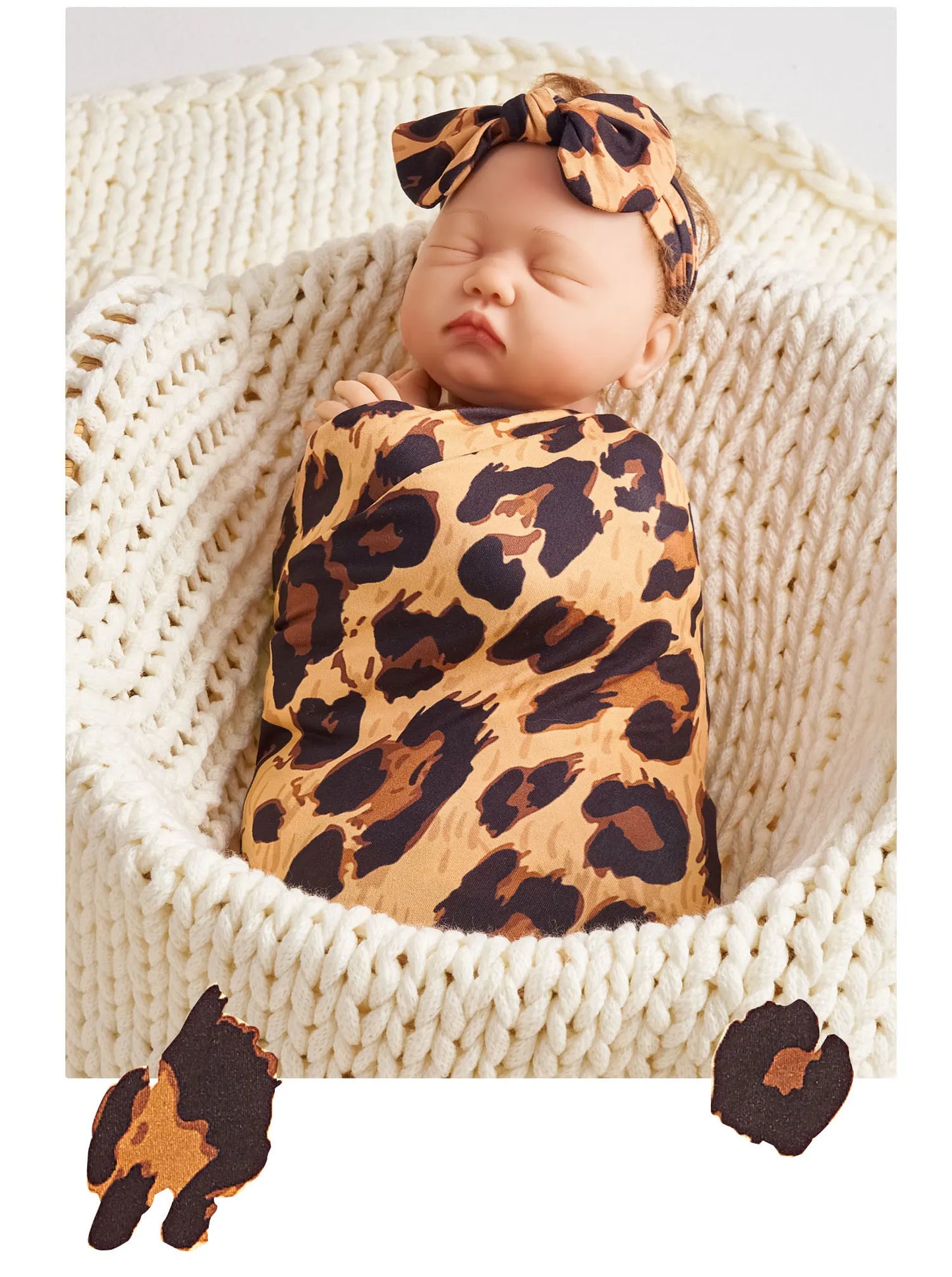 New Born Baby Girls Swaddle Wrap