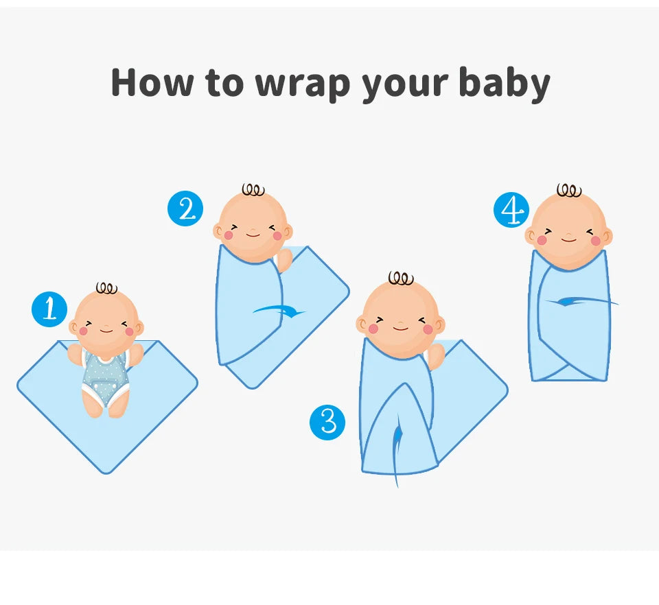 Cherry Muslin Swaddle Blanket