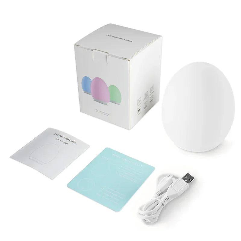 Warm LED Baby Night Lamp
