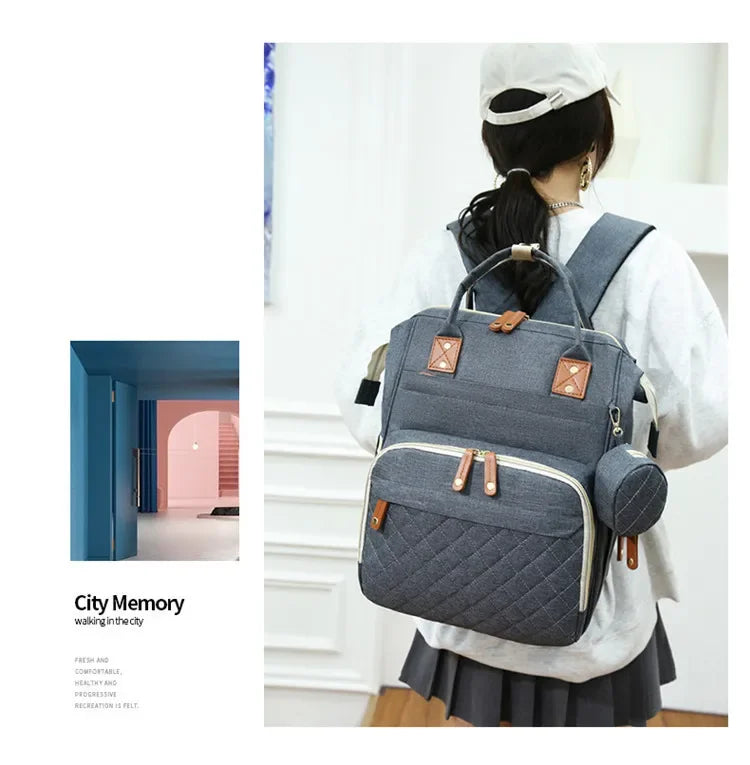 Diaper Bag with Changing Station