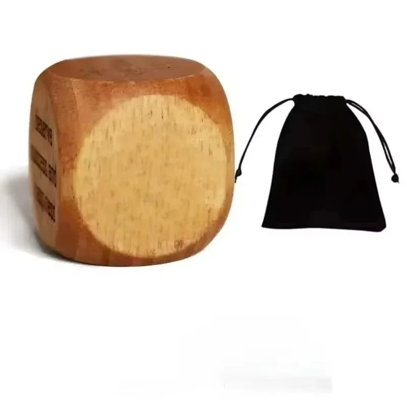 Positive Affirmation Handmade Wooden Dice