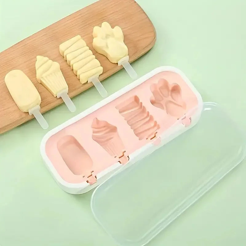 BPA Free Silicone Popsicle Mold