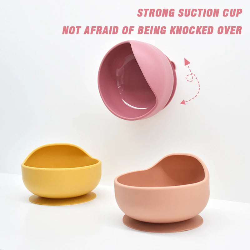 Infant Anti Drip Snail Bowl