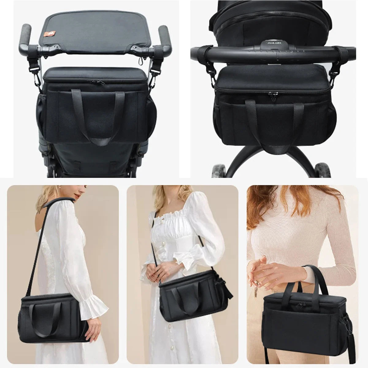 Large Capacity Stroller Organizer Bags