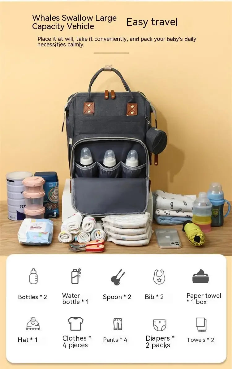 Diaper Bag with Changing Station