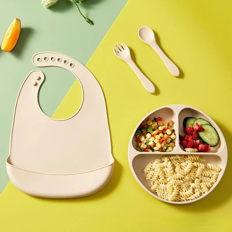 Baby Silicone Waterproof Bib