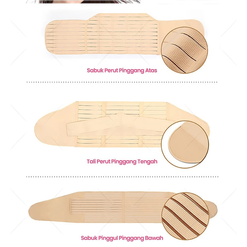 This 3-in-1 postpartum corset