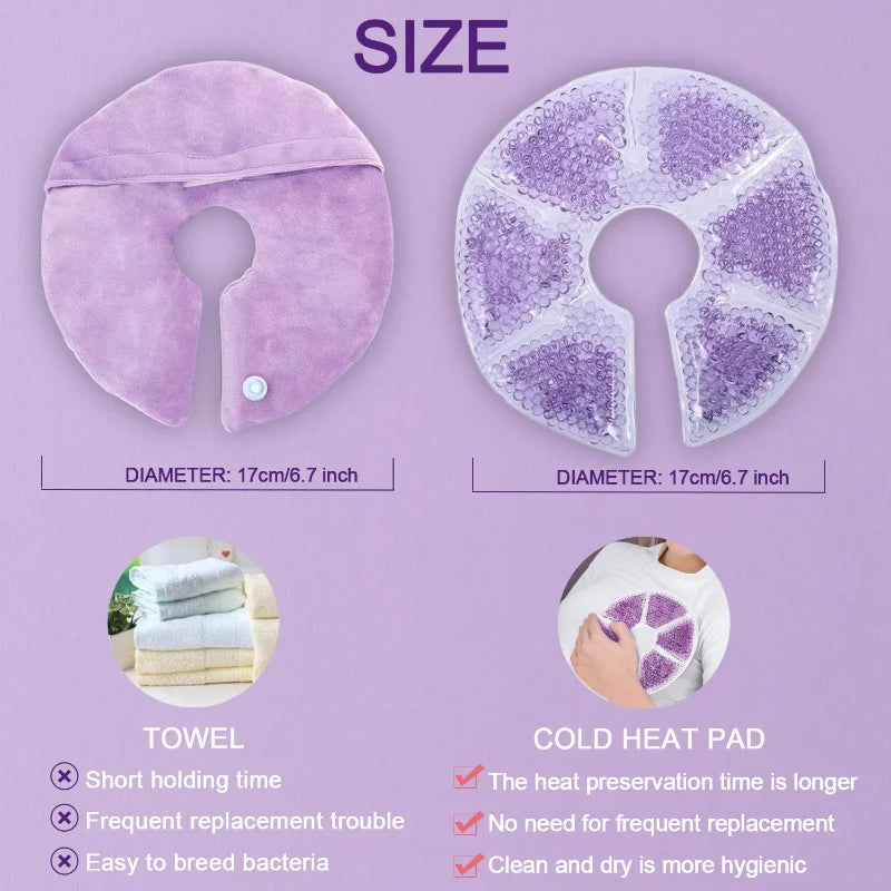 Round Breast Therapy Pads