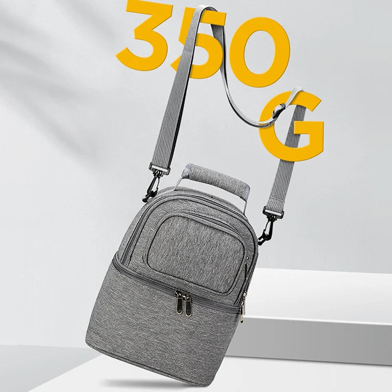 Double Layer Insulation Breast Feeding Storage Bag