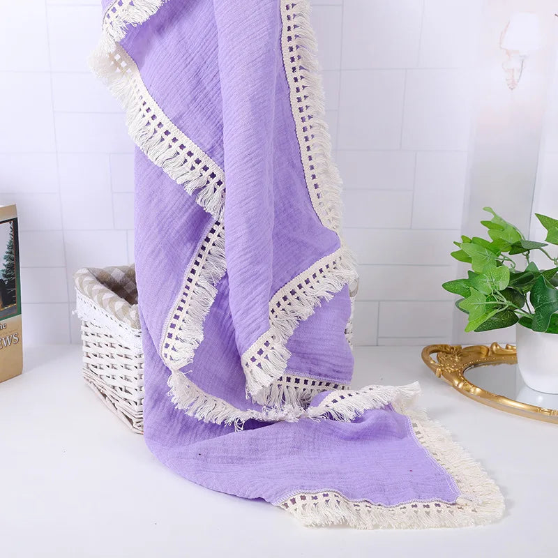 Cotton Muslin Swaddle Blankets