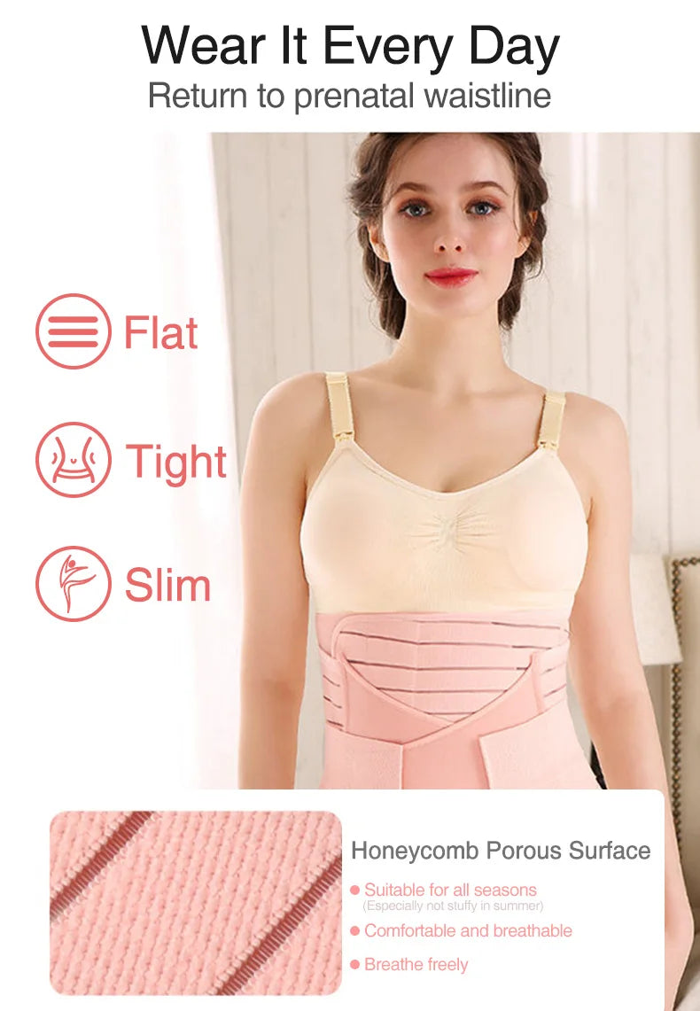 This 3-in-1 postpartum corset