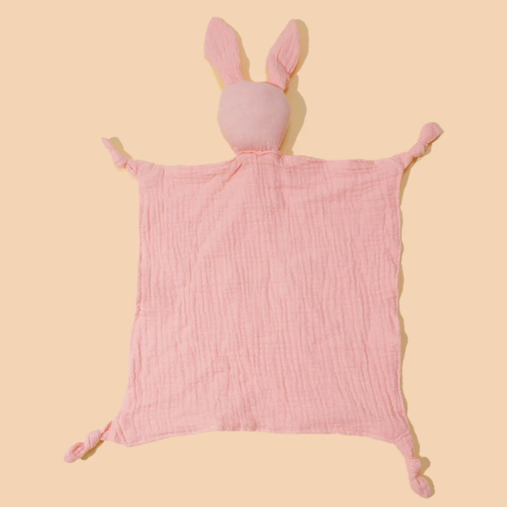 Bunny Love Muslin Tiny Blanket for Babies
