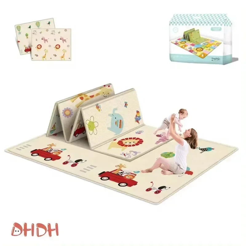 Double Sided Foldable Baby Play Mat